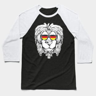 Rasta Reggae Lion Germany Gift Rastafari Baseball T-Shirt